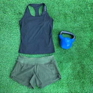 Reebok Black Racerback Tank